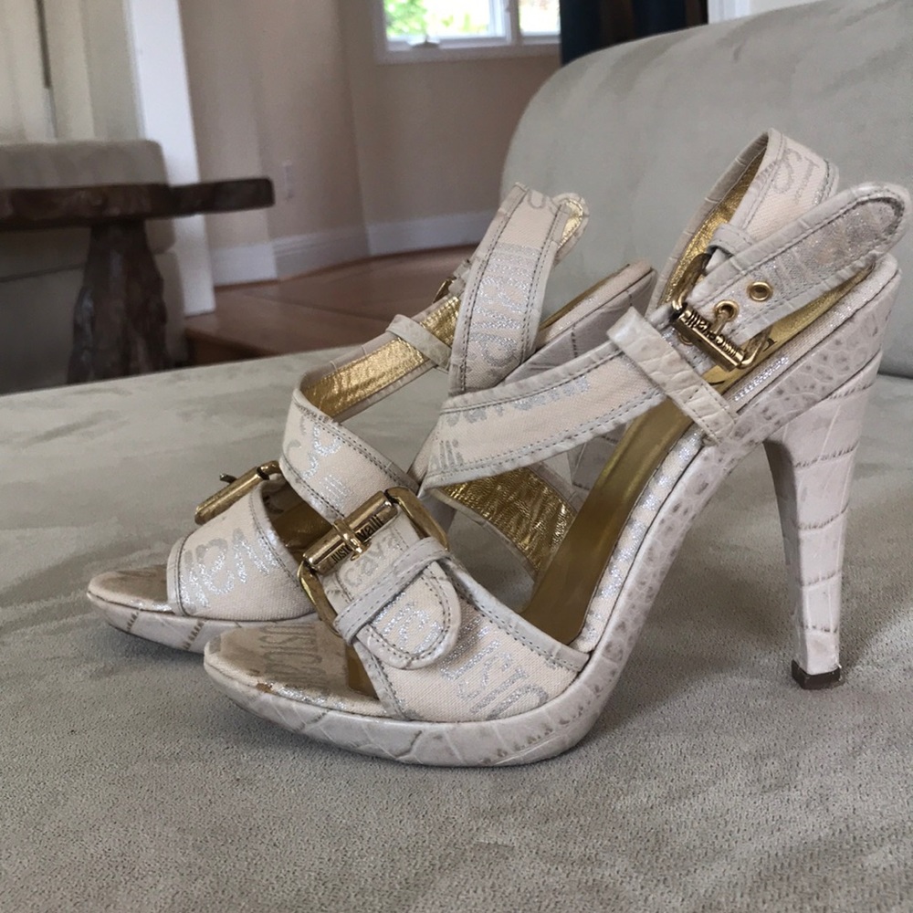 Cavalli platform sandals